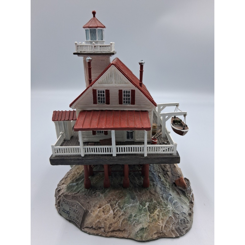 Very Rre Harbour Lights Roanoke River NC Lighthouse 2002 Society Exclusive 538